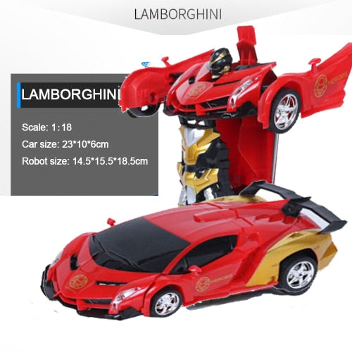 Transforming Car Robot Toy for Two-Mode Imaginative Play