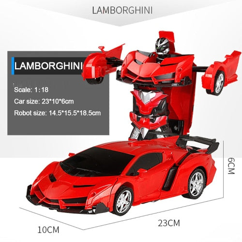 Transforming Car Robot Toy for Two-Mode Imaginative Play