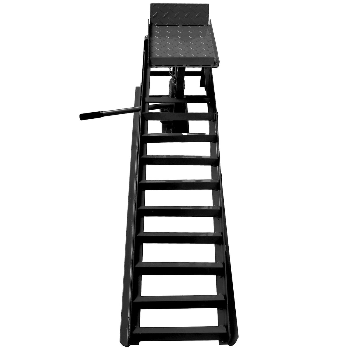 5-Ton Hydraulic Car Ramp Lift for Home Garage Repairs