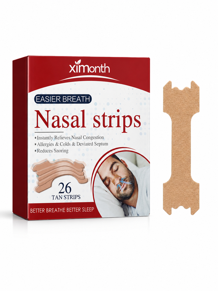 Nasal Strips for Snoring & Congestion Relief — Wake Up Rested