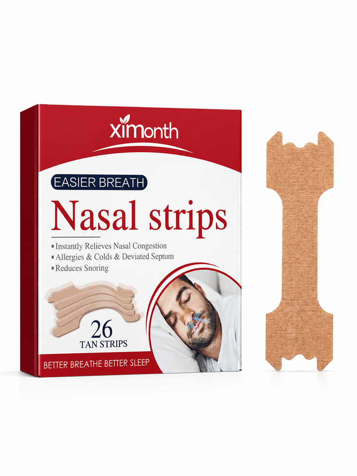 Nasal Strips for Snoring & Congestion Relief — Wake Up Rested