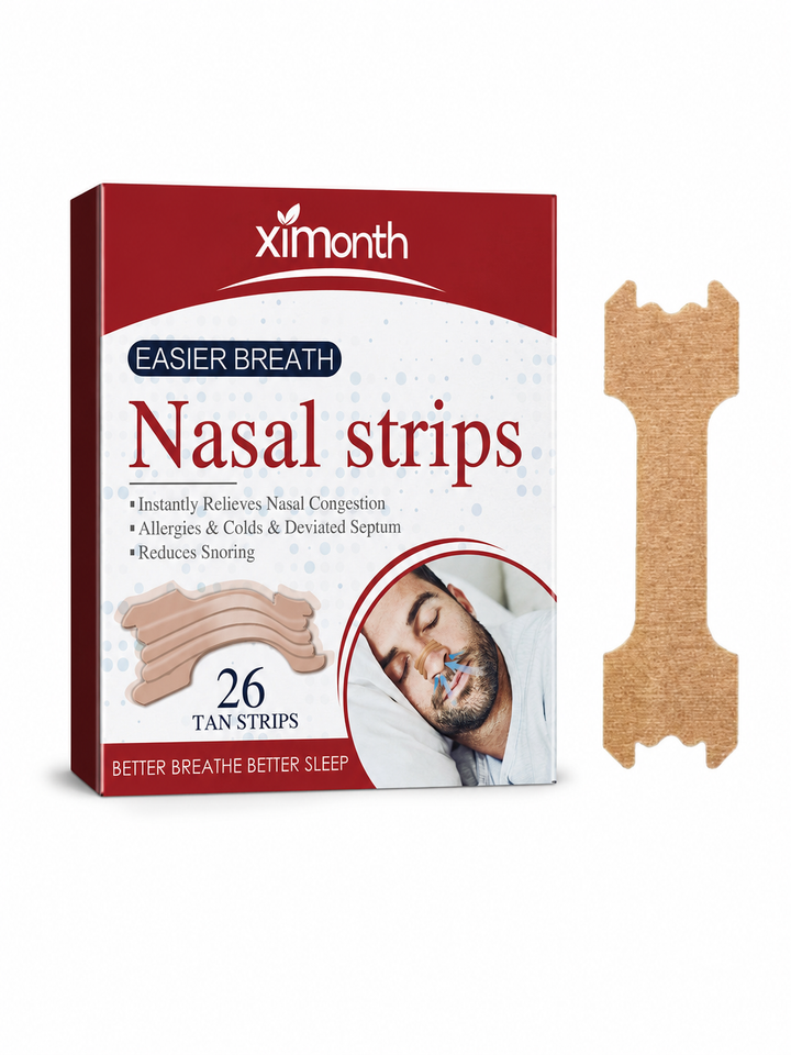 Nasal Strips for Snoring & Congestion Relief — Wake Up Rested