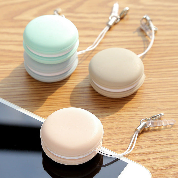 Macaron Phone Screen Wipe Cleaner That Hangs on Your Strap