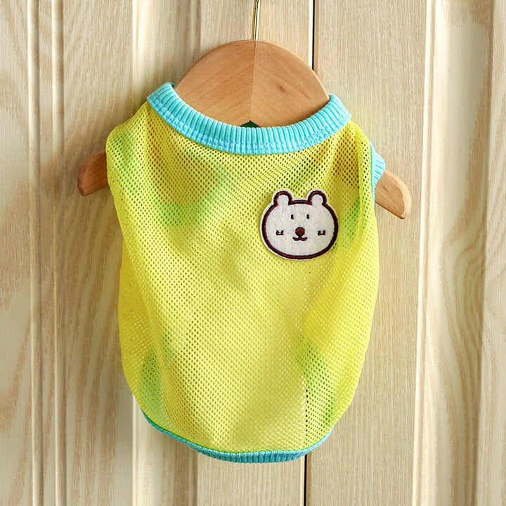 Dog Mesh Vest for Lightweight Summer Comfort Outdoors