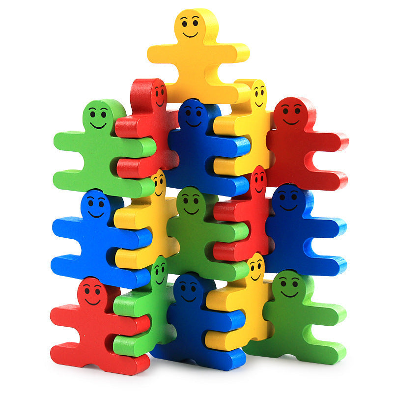 Wooden Balance Stacking Toy for Creative Early Learning