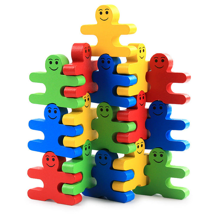 Wooden Balance Stacking Toy for Creative Early Learning