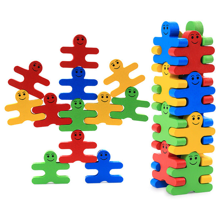 Wooden Balance Stacking Toy for Creative Early Learning