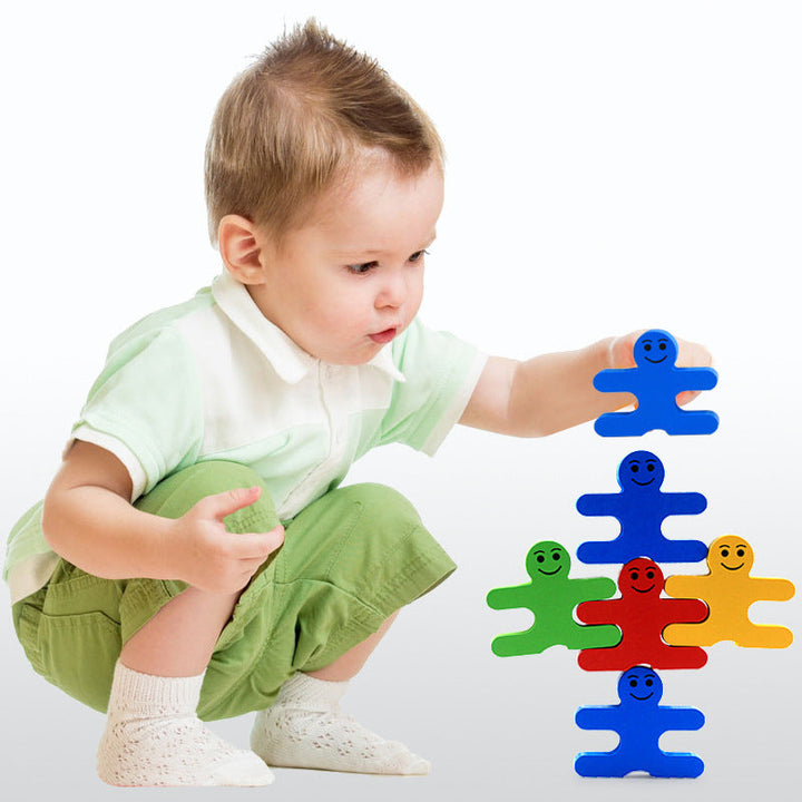 Wooden Balance Stacking Toy for Creative Early Learning
