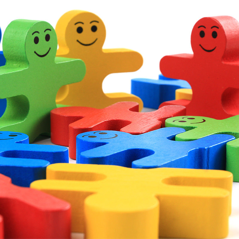 Wooden Balance Stacking Toy for Creative Early Learning