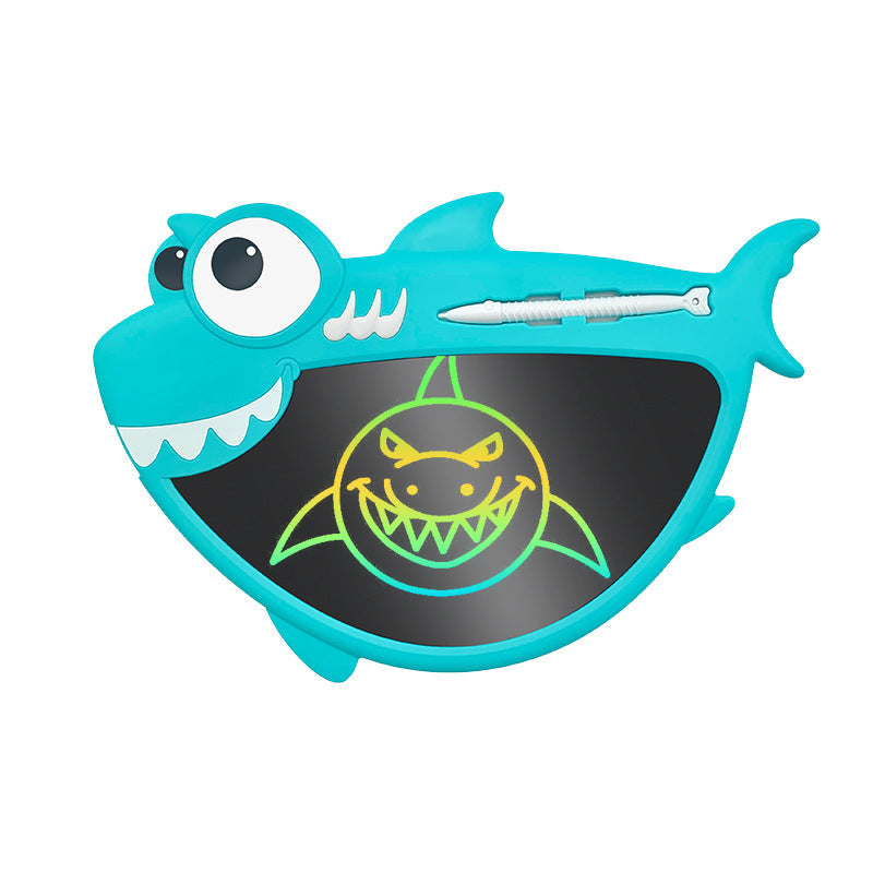 Shark LCD Writing Tablet for Reusable Kids' Drawing Fun