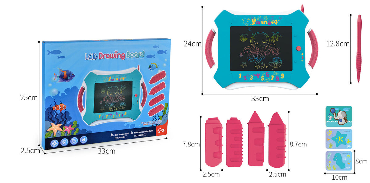 LCD Writing Board for Kids: Mess-Free Creative Play