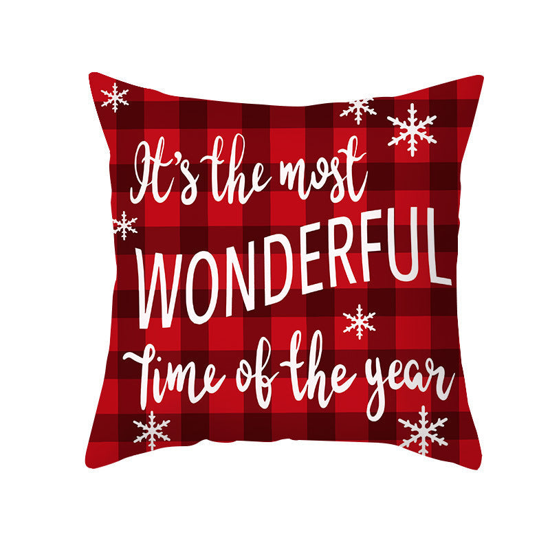 Christmas Pillow Covers for Festive Sofa and Home Decor