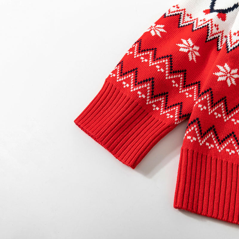 Baby Christmas Sweater | Festive Penguin Holiday Knit