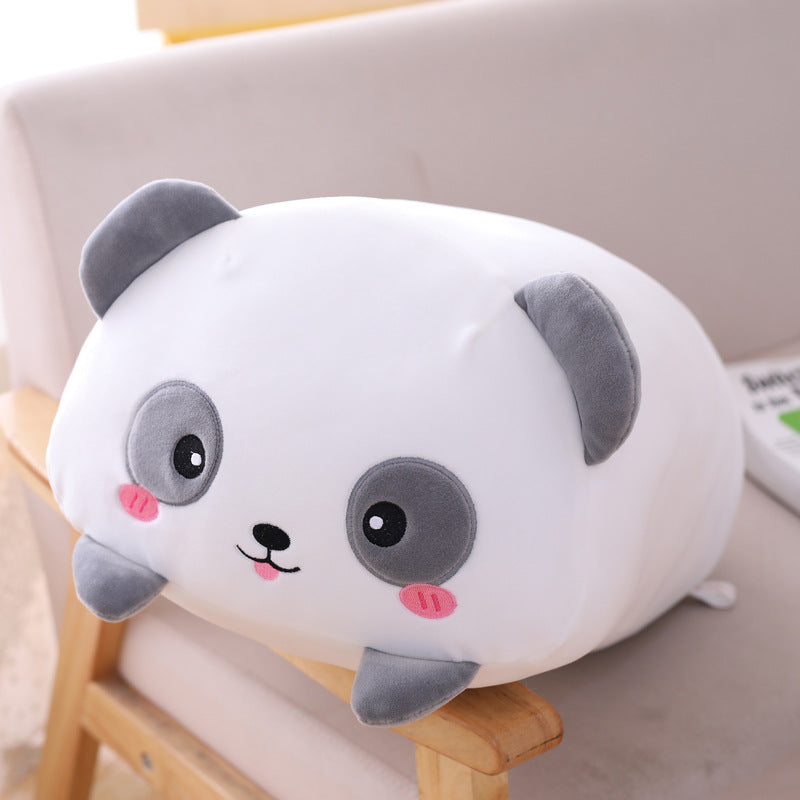 Oversized Cuddly Cartoon Plush Pillow for Cozy Lounging