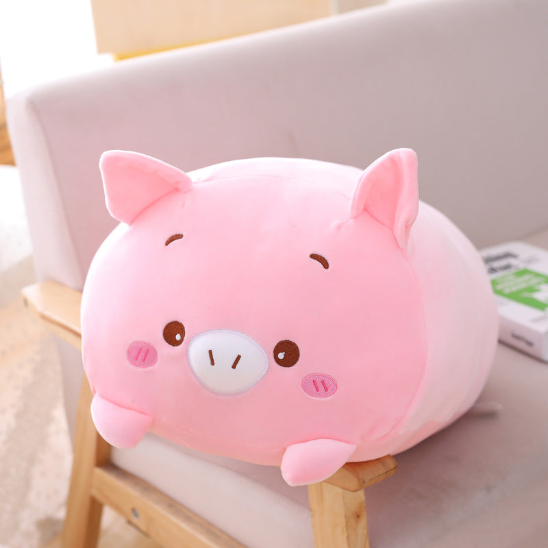 Oversized Cuddly Cartoon Plush Pillow for Cozy Lounging