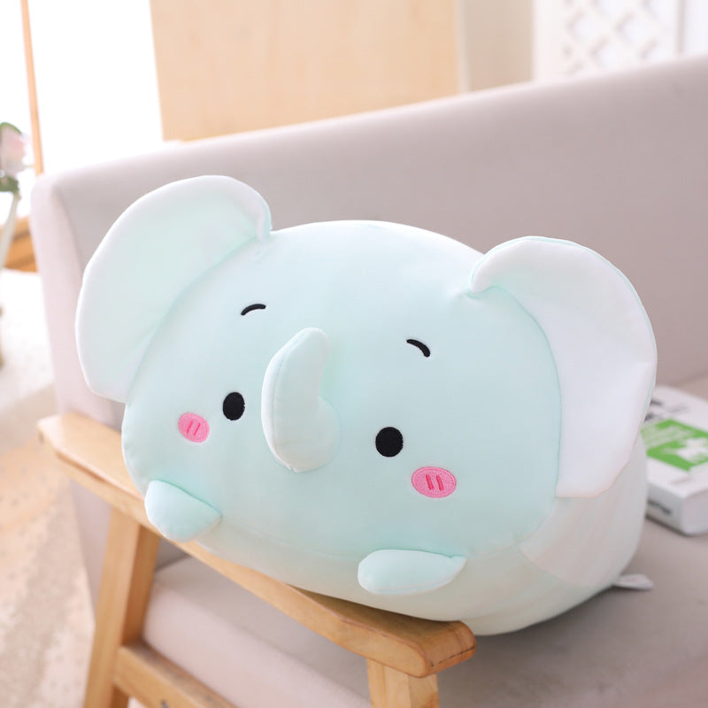 Oversized Cuddly Cartoon Plush Pillow for Cozy Lounging