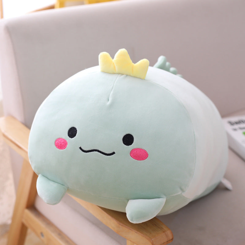 Oversized Cuddly Cartoon Plush Pillow for Cozy Lounging