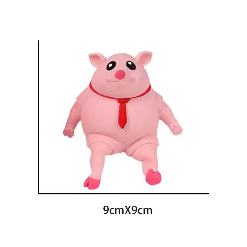 Pink Pig Stress Relief Toy for Playful Desk Breaks