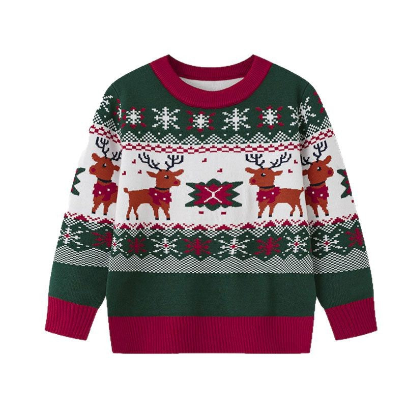 Baby Reindeer Sweater for Cozy Holiday Winter Looks