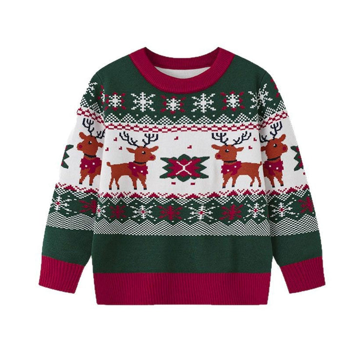 Baby Reindeer Sweater for Cozy Holiday Winter Looks