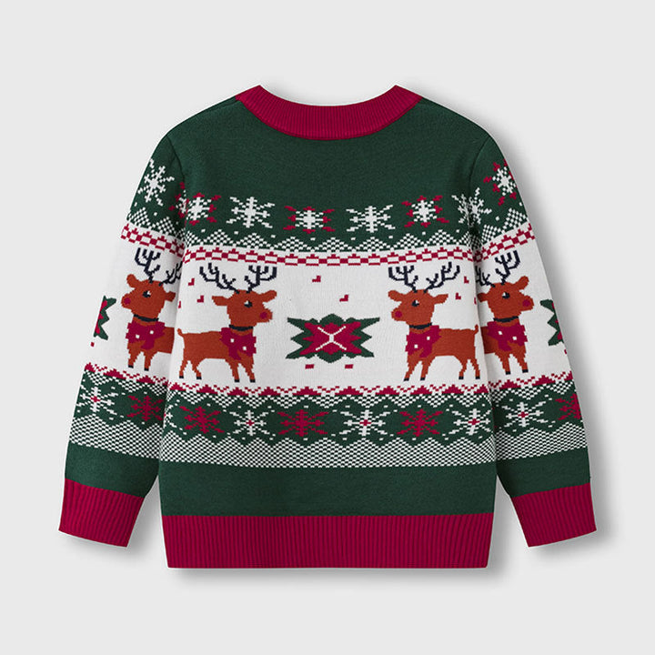 Baby Reindeer Sweater for Cozy Holiday Winter Looks