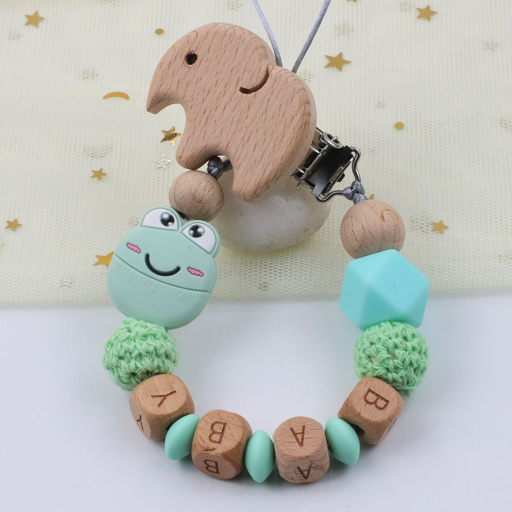 Silicone Pacifier Chain for Easy Baby Access Outdoors