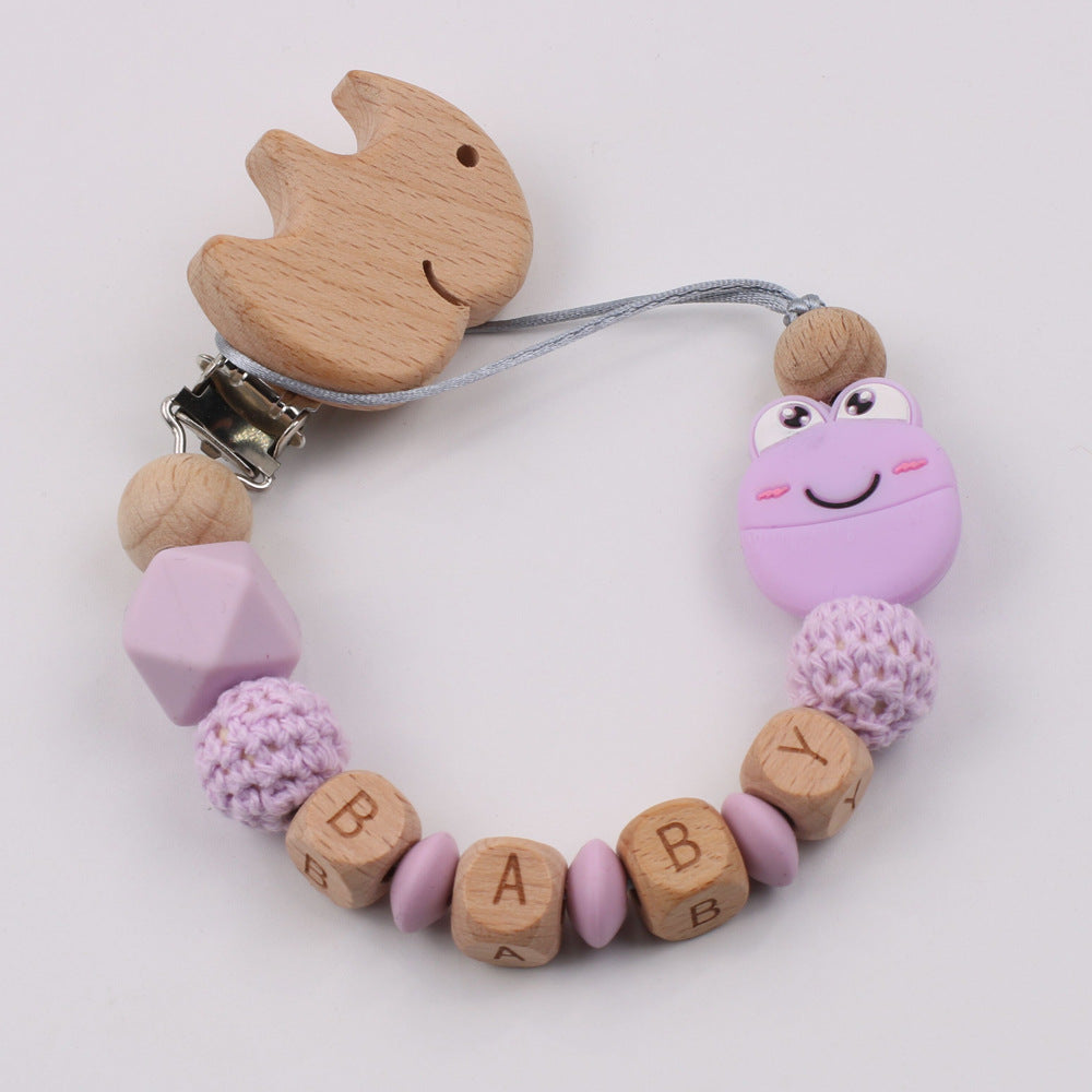 Silicone Pacifier Chain for Easy Baby Access Outdoors