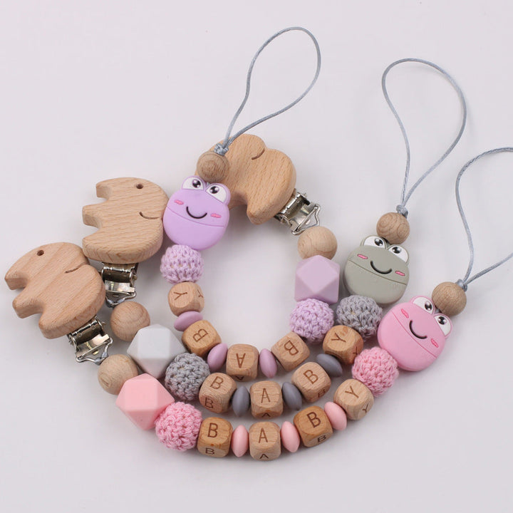 Silicone Pacifier Chain for Easy Baby Access Outdoors