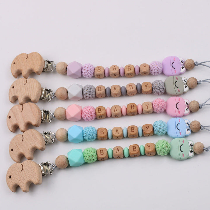 Silicone Pacifier Chain for Easy Baby Access Outdoors