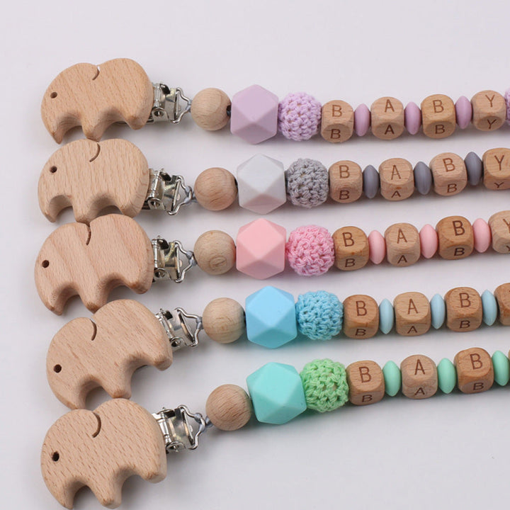 Silicone Pacifier Chain for Easy Baby Access Outdoors