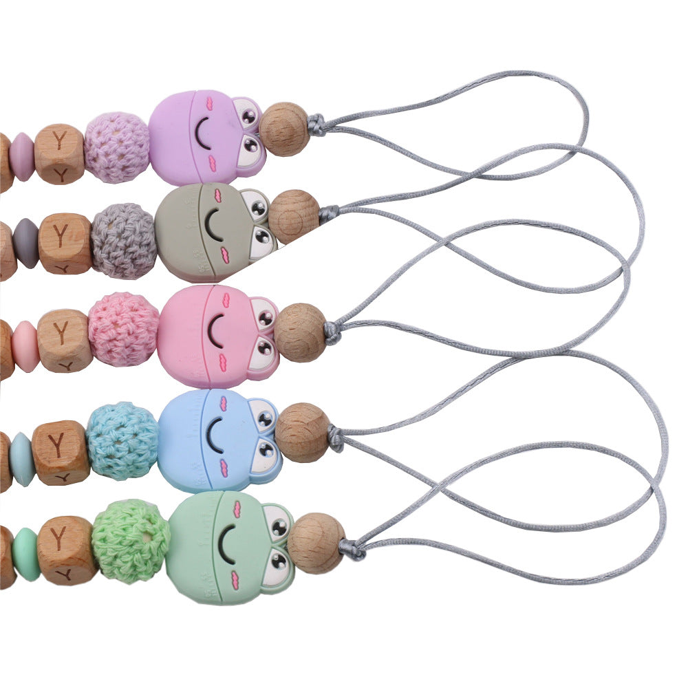 Silicone Pacifier Chain for Easy Baby Access Outdoors
