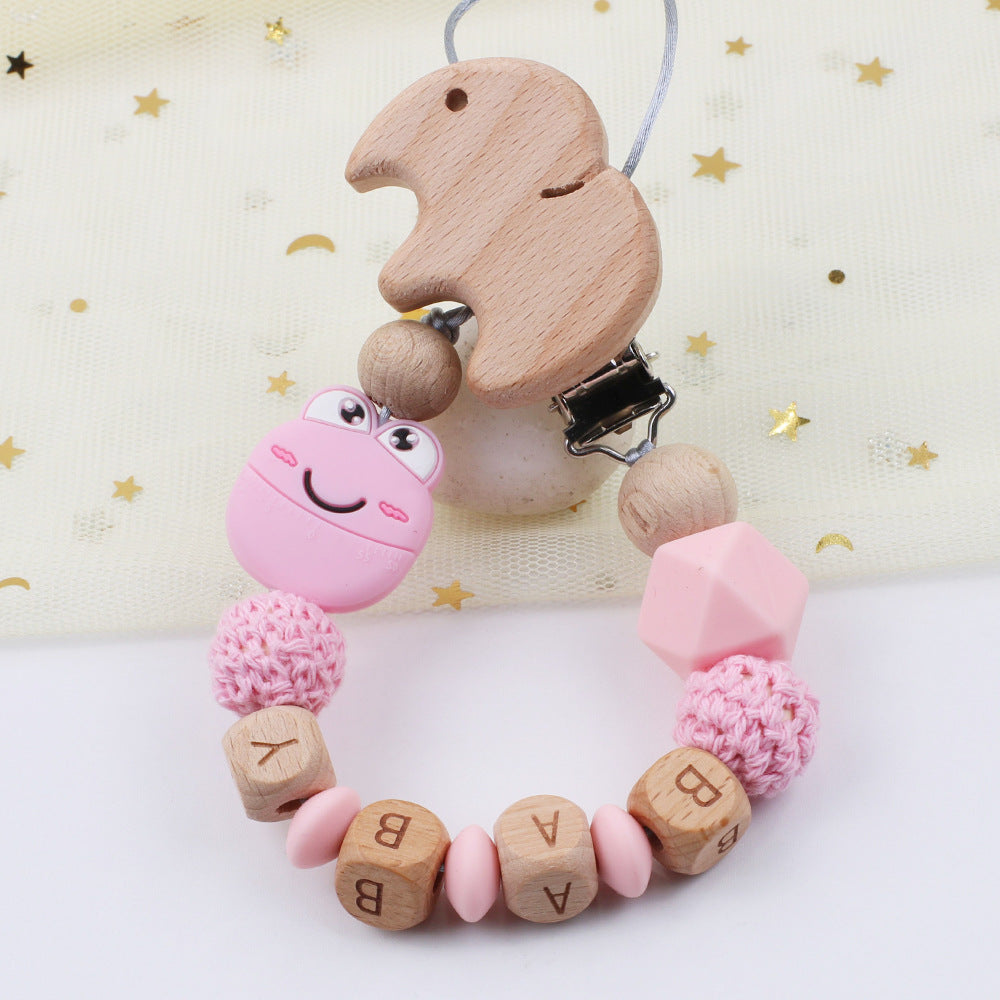 Silicone Pacifier Chain for Easy Baby Access Outdoors