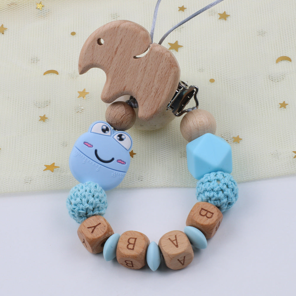 Silicone Pacifier Chain for Easy Baby Access Outdoors