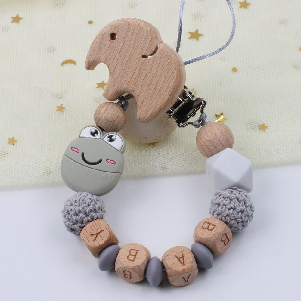 Silicone Pacifier Chain for Easy Baby Access Outdoors
