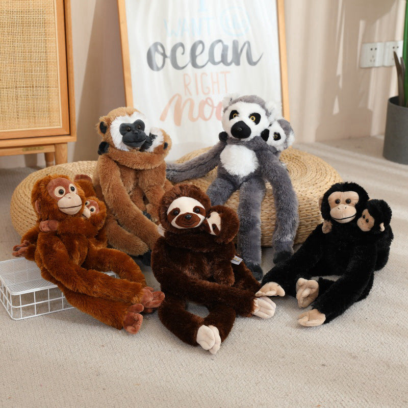 Long-Arm Animal Plush Toy for Comforting Hugs & Decor