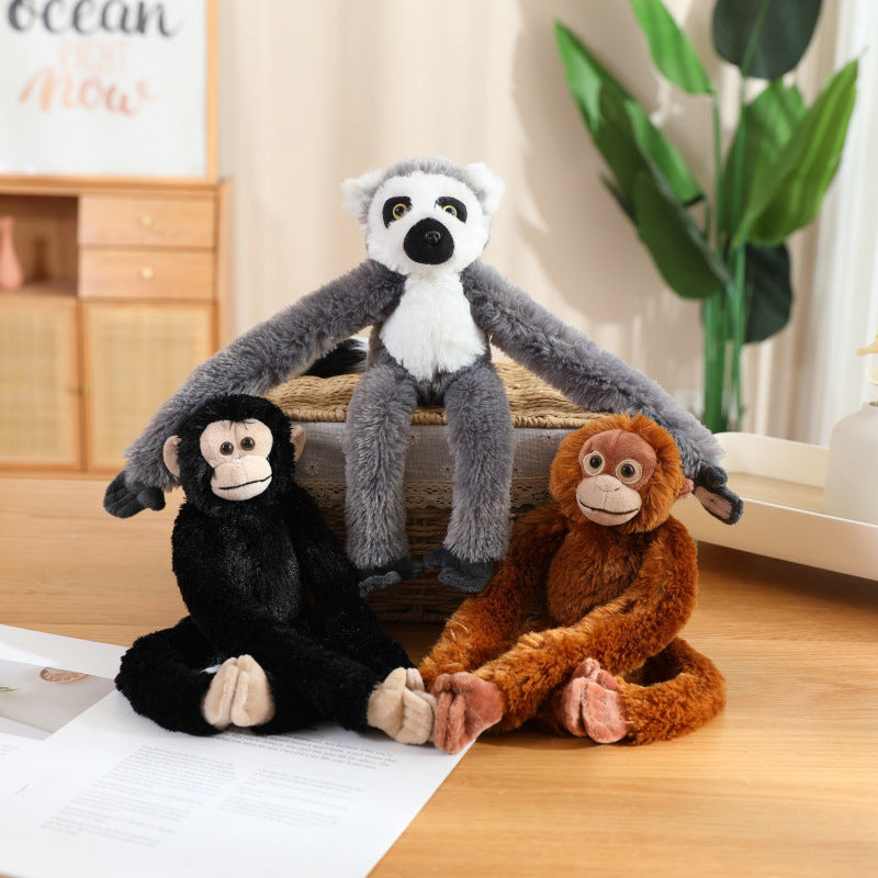 Long-Arm Animal Plush Toy for Comforting Hugs & Decor