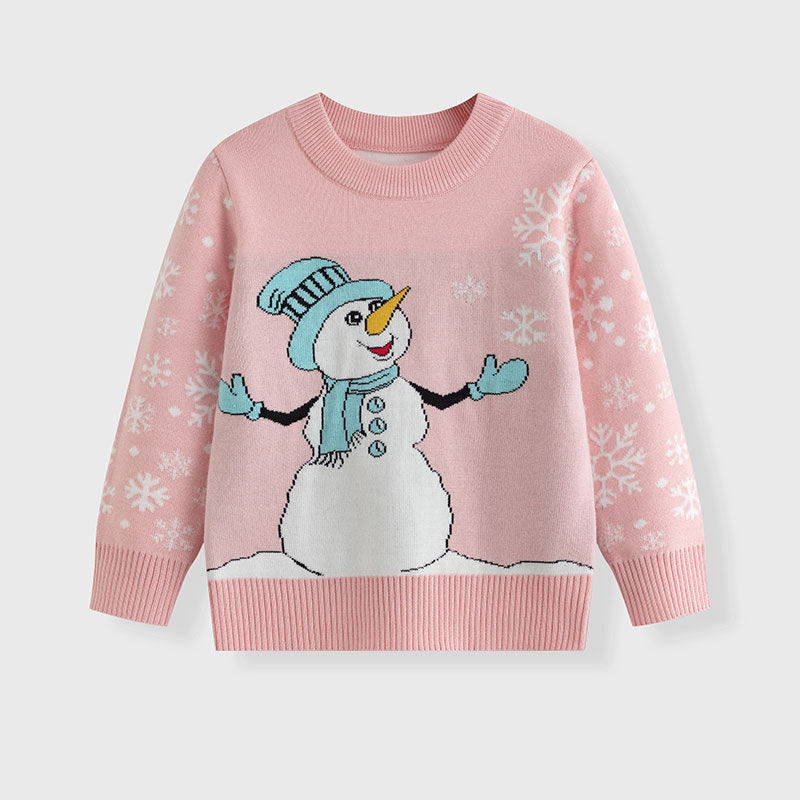 Baby Snowman Sweater for Cozy Winter Days and Photos