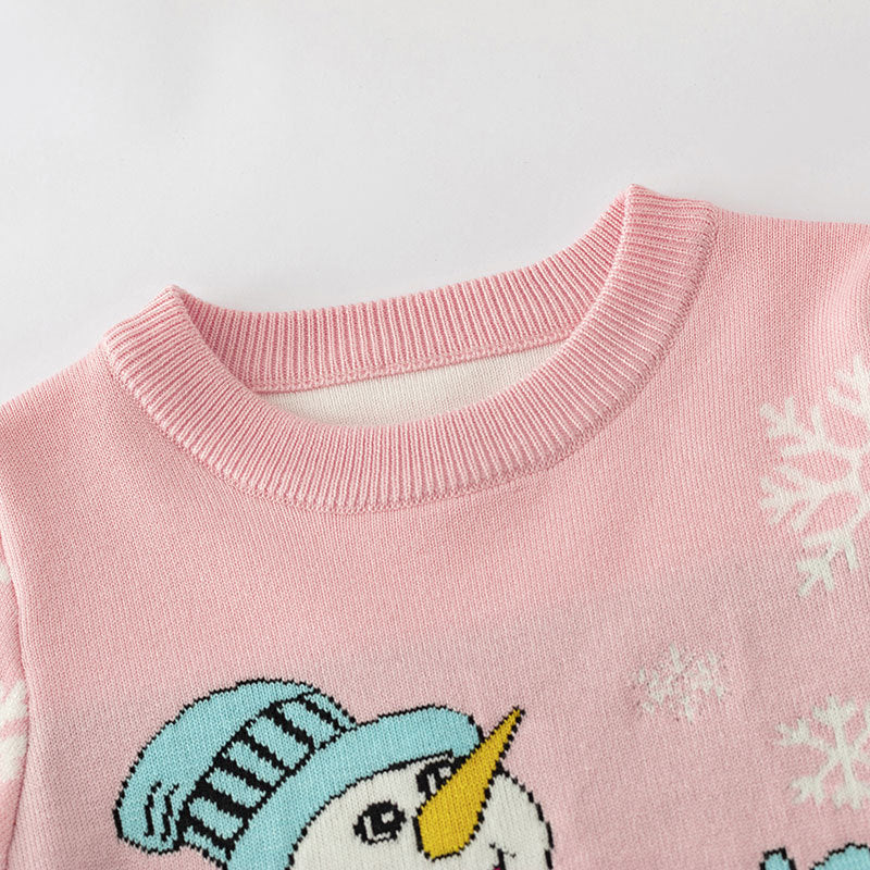 Baby Snowman Sweater for Cozy Winter Days and Photos