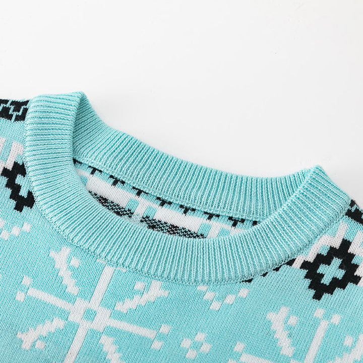 Snowman Baby Sweater for Cozy Festive Winter Looks