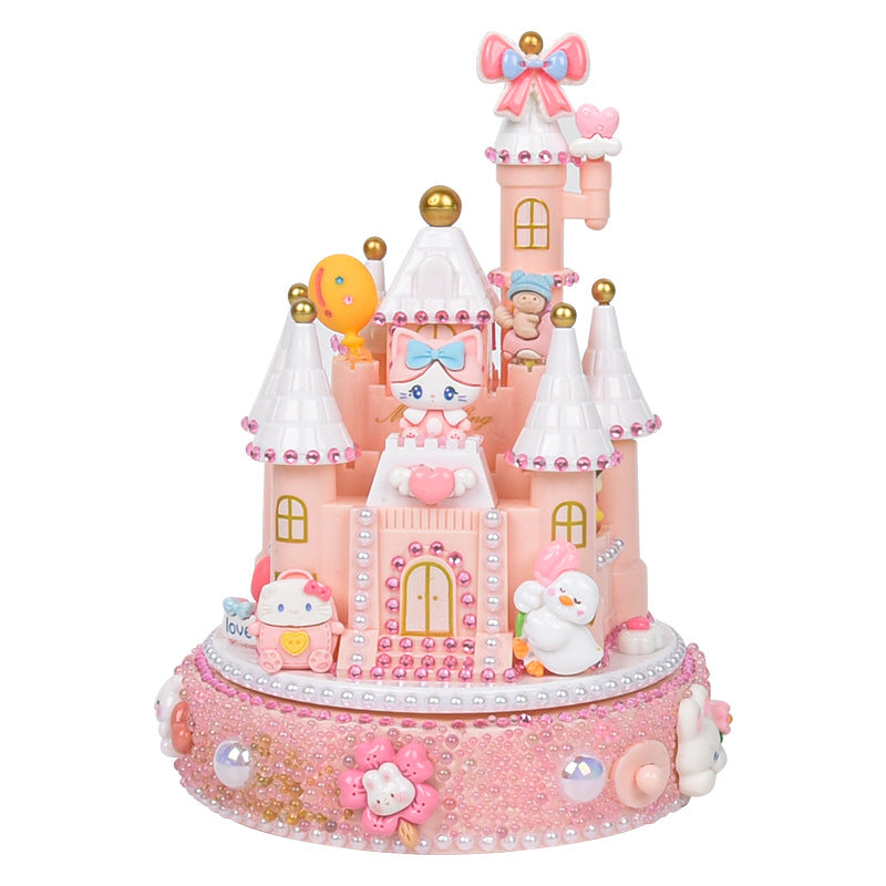 DIY Castle Music Box Kit for Screen-Free Creative Fun