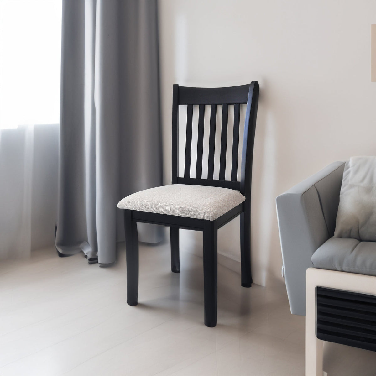Counter Height Dining Chairs Set of 2 with Padded Seat