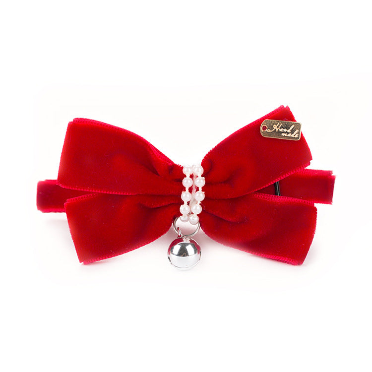 Pet Bow Tie Collar Accessory for Photo-Ready Style