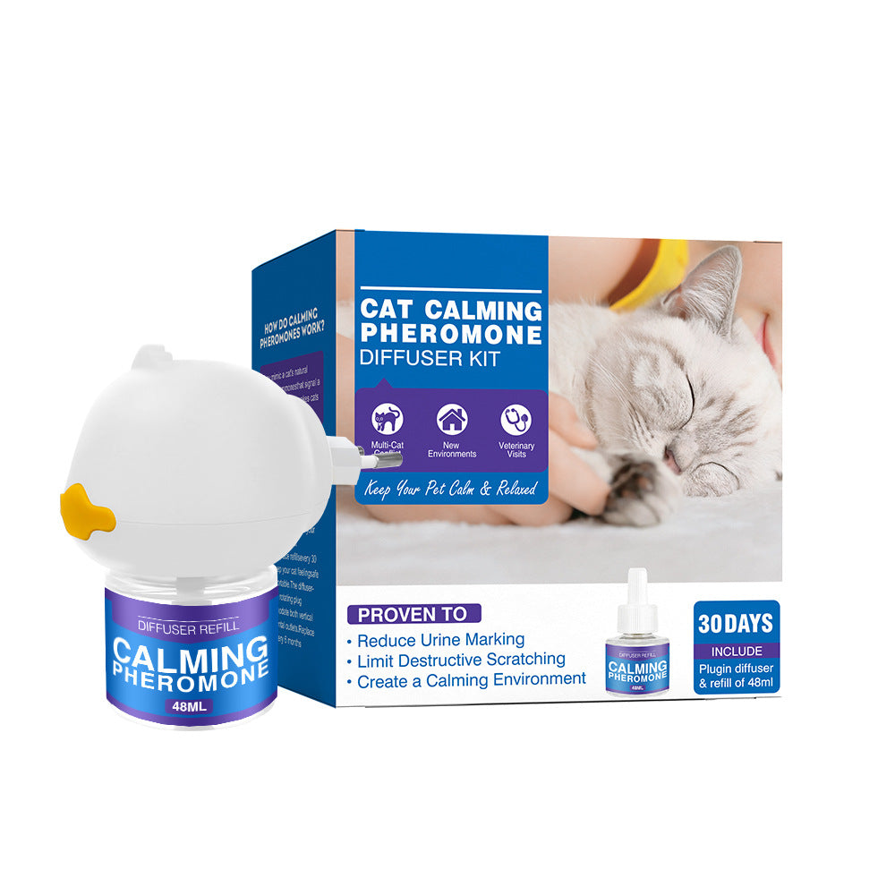 Cat Calming Pheromone Diffuser for Stress Support