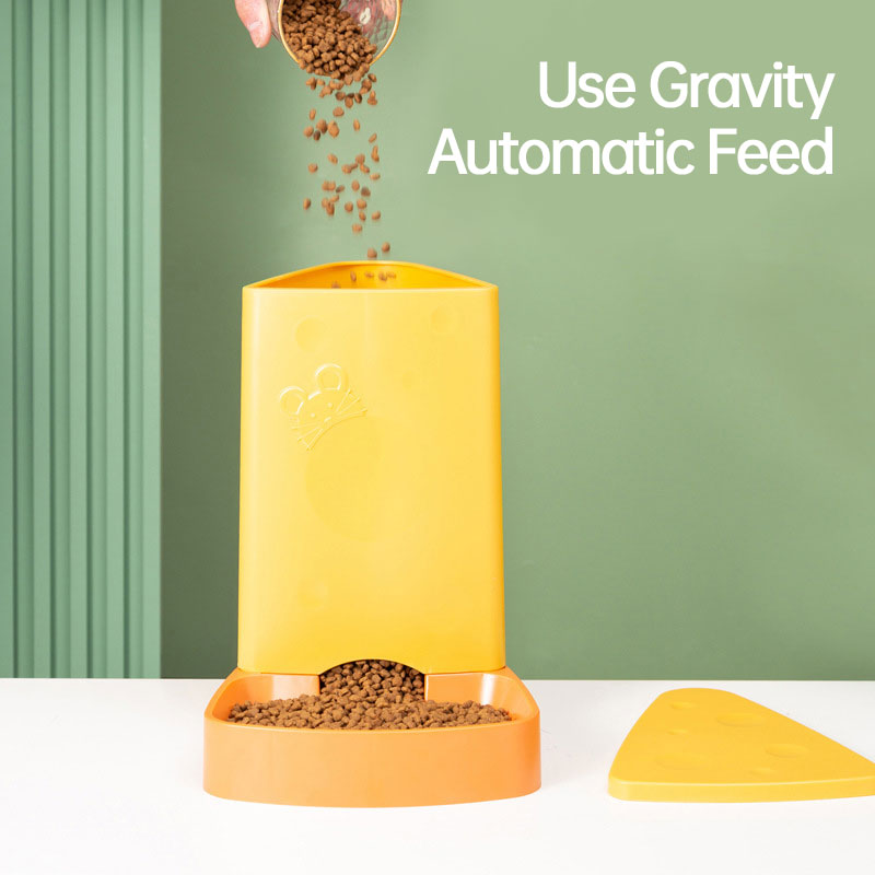 Gravity Cat Feeder - No Electricity Automatic Refill Bowl