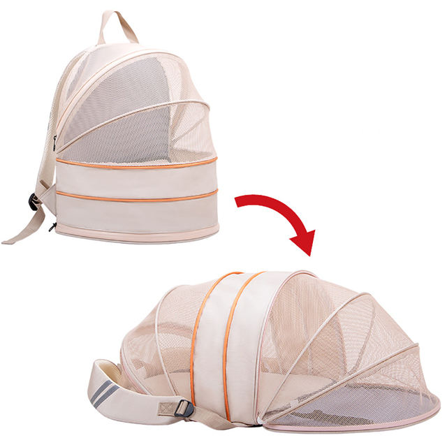 Expandable Pet Carrier Backpack for Hands-Free Travel