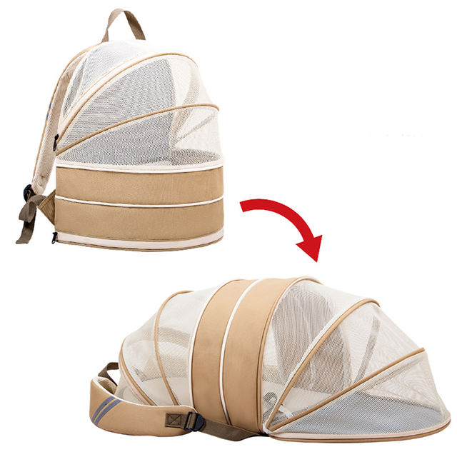 Expandable Pet Carrier Backpack for Hands-Free Travel