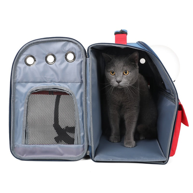 Large Cat Backpack Carrier for Comfortable Travel