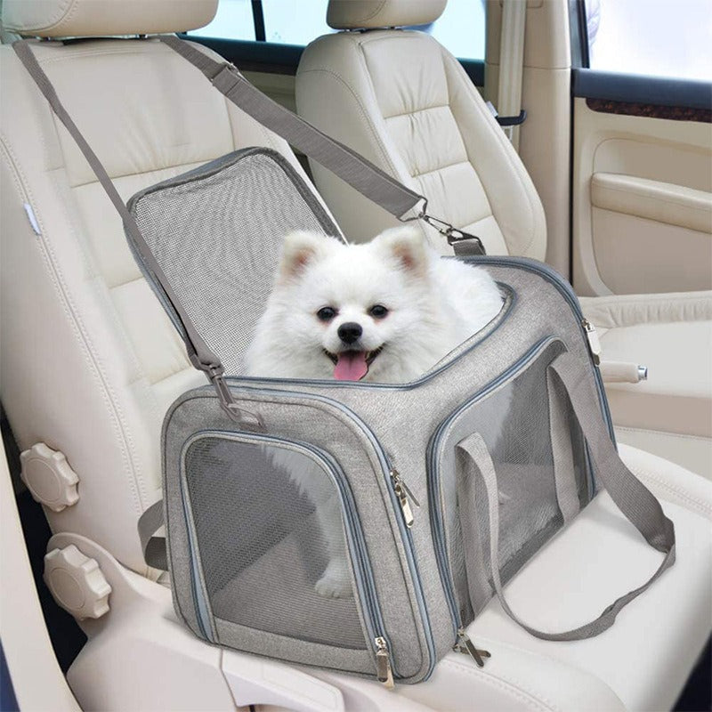 Cat Carrier Bag with Breathable Mesh for Easy Travel