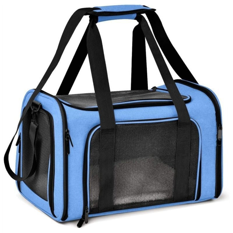 Cat Carrier Bag with Breathable Mesh for Easy Travel