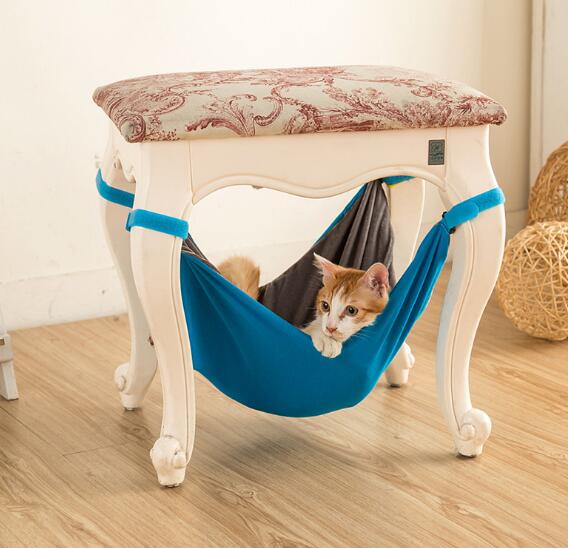 Cat Hammock Bed for Cozy Elevated Resting Spaces